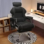 Executive Office Chair Reclining with Footrest Ergonomic Computer Desk with Lumbar Support Big and Tall Home High Back Gaming Chair for Office Home Study
