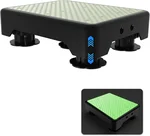 Adjustable Step Stool for Adults, Noctilucent Bed Step Stools, 600 LBS Capacity Safety Step Platform, Indoor and Outdoor Steps for Seniors, Non-Slip Stepping Stool Elderly Assistance at Night